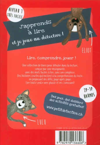 Petit Détective : Eliot va à l'école - N1: 2p et 3P Livres La family shop