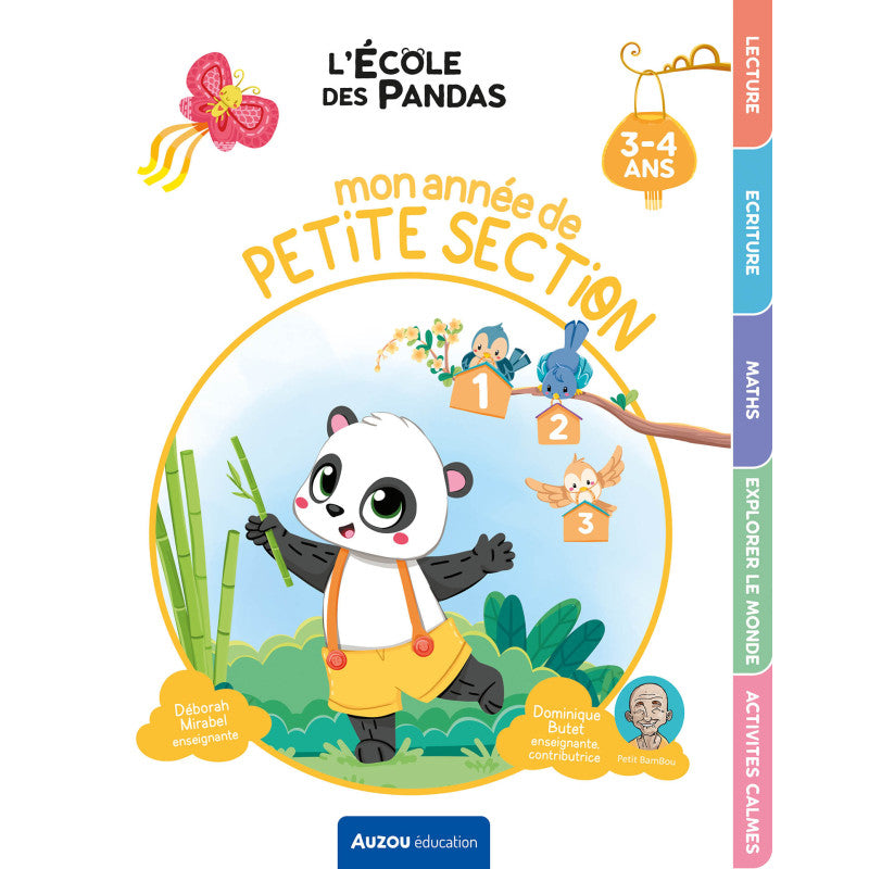 L'école des Pandas - Mon année de petite section - Eveil Cahiers de jeux La family shop
