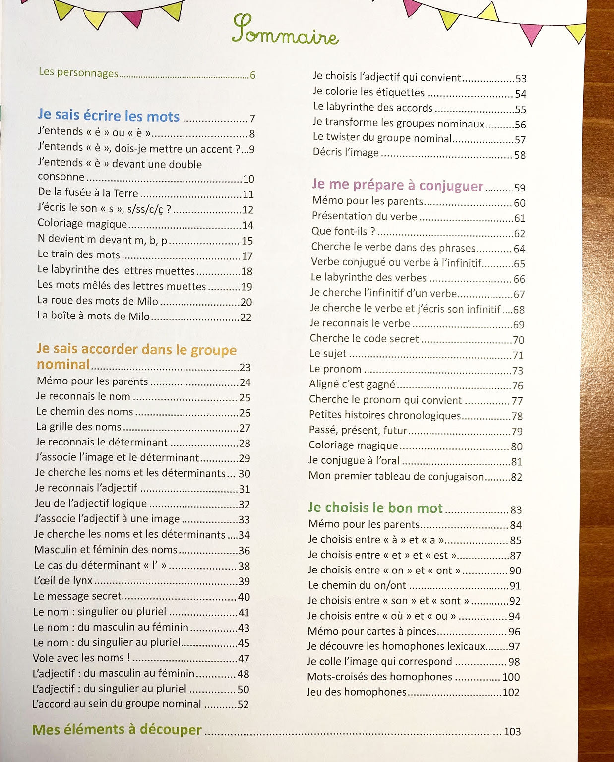 Mon grand cahier Montessori pour écrire sans fautes. 4ème à 7ème harmos Montessori & Steiner OLF