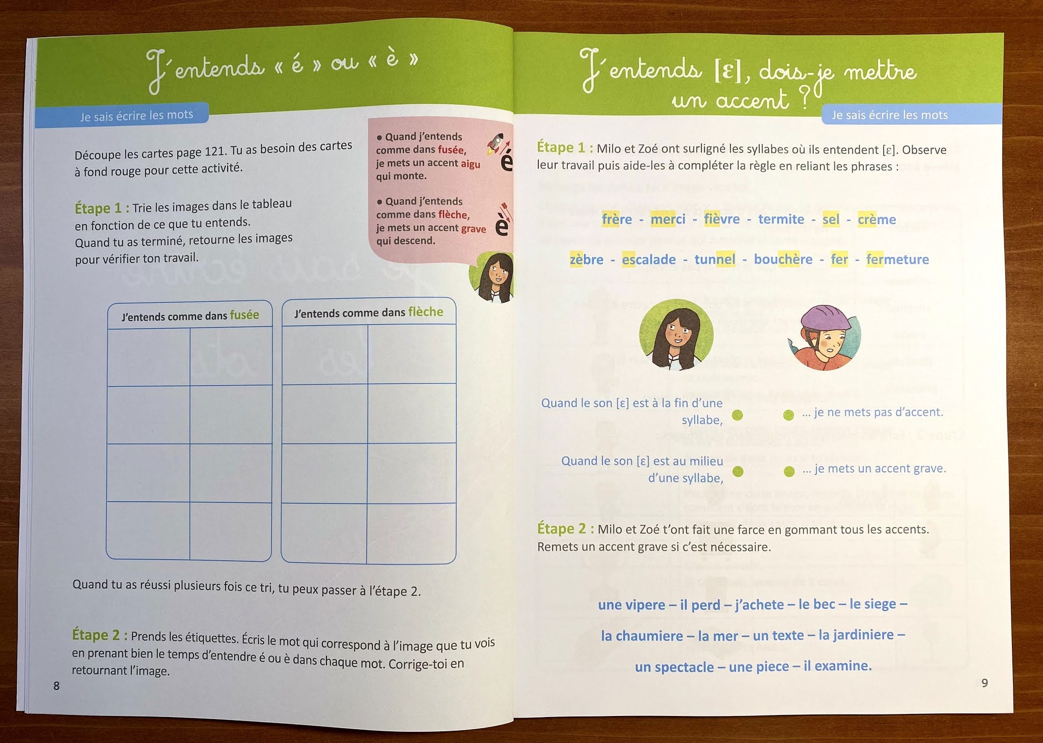 Mon grand cahier Montessori pour écrire sans fautes. 4ème à 7ème harmos Montessori & Steiner OLF