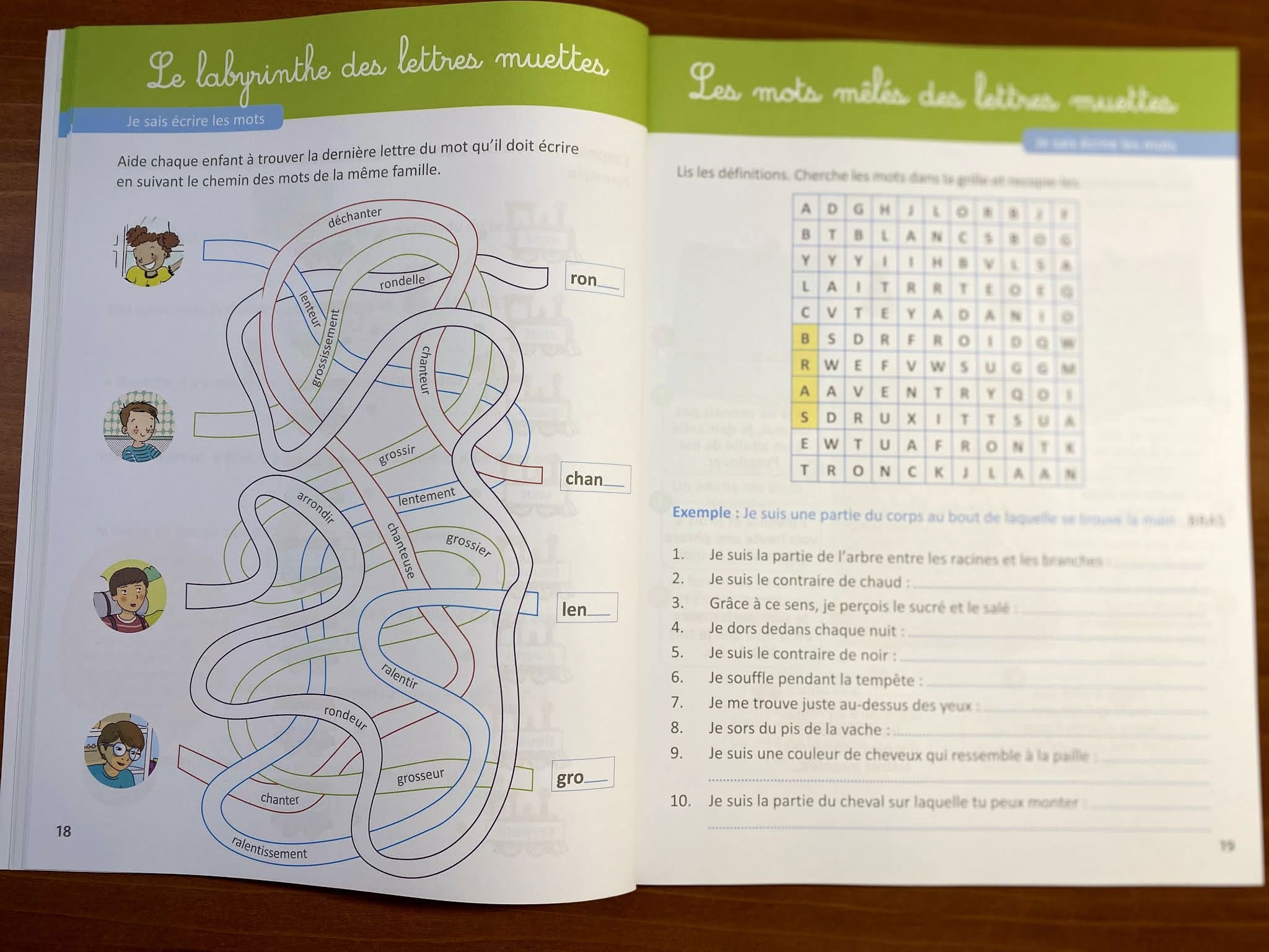 Mon grand cahier Montessori pour écrire sans fautes. 4ème à 7ème harmos Montessori & Steiner OLF