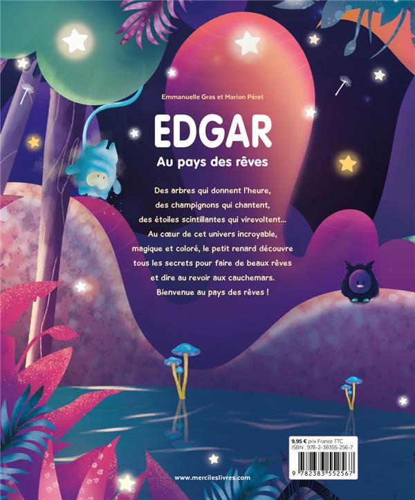 Edgard le renard : livre enfant sur les cauchemars et mauvais rêves Livres La Family Shop