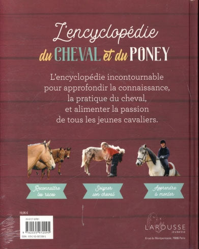 L'encyclopédie du cheval et du poney - Livre dès 8 ans Livres OLF