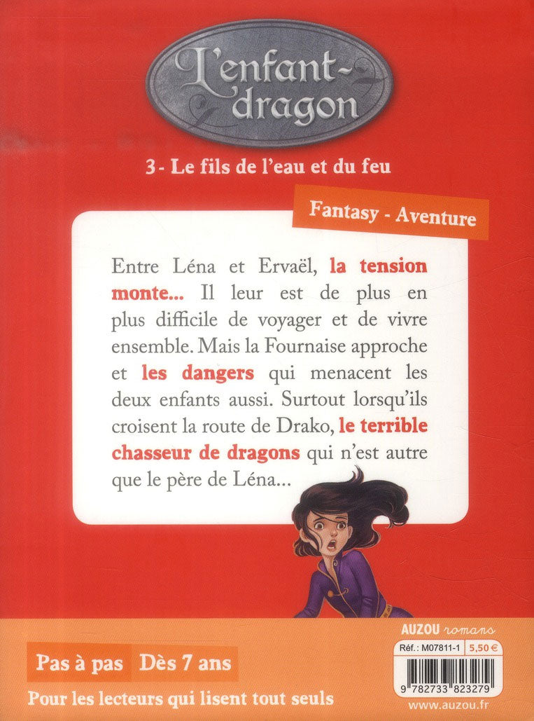 L'enfant-dragon T3: le fils de l'eau et du feu Livres OLF