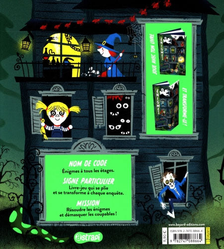 Livre jeux : Enigmes à tous les étages - T5, Frissons à tous les étages - Dès 8 ans Cahiers de jeux La family shop