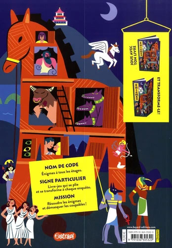 Livre jeux : Enigmes à tous les étages - T6, Mythologie - Dès 8 ans Cahiers de jeux La family shop