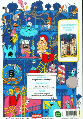 Livre jeux : Enigmes à tous les étages - T7, enquêtes sans queue ni tête - Dès 8 ans Cahiers de jeux La family shop