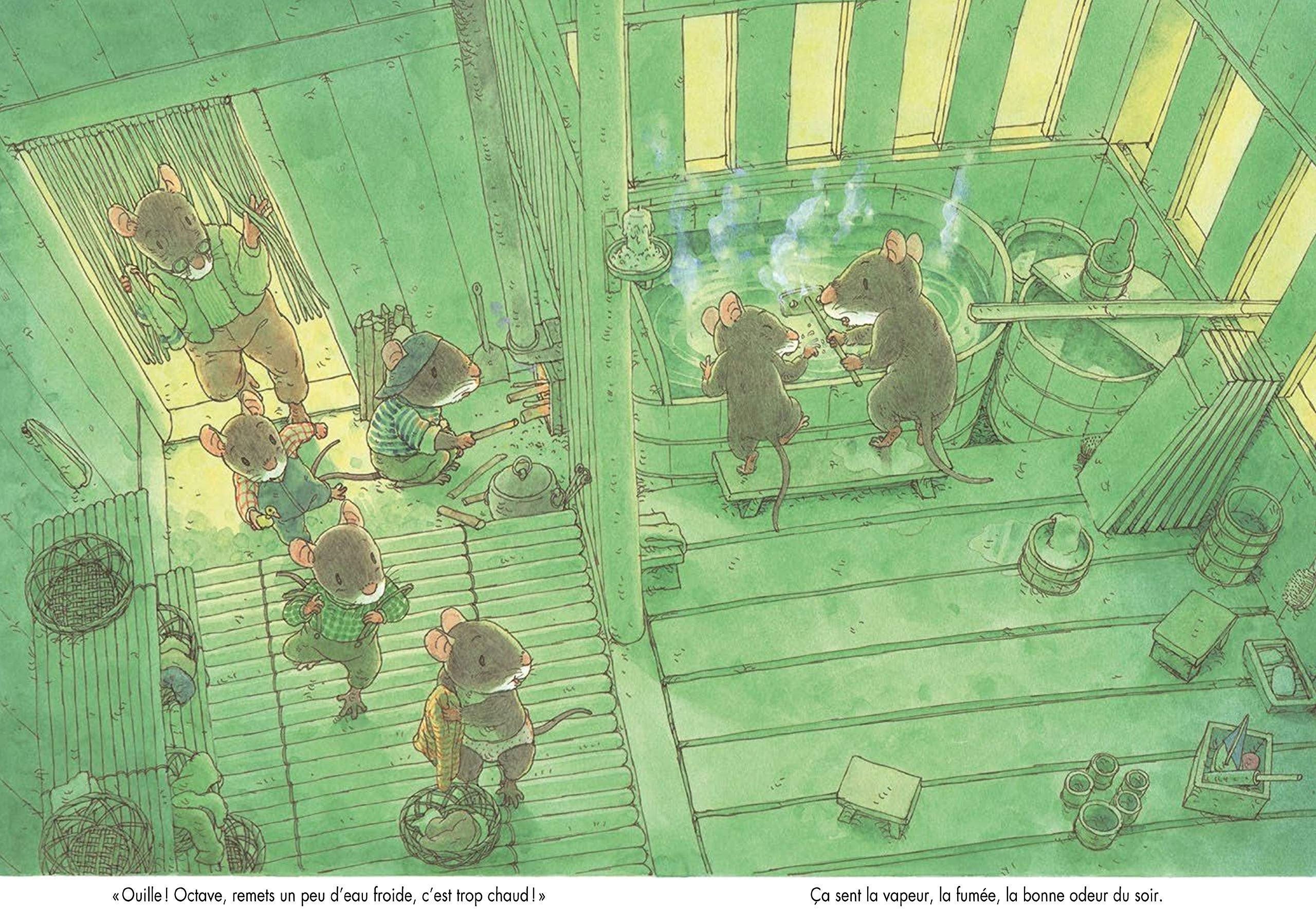 La famille souris se couche - Livre enfant sur le coucher et la nuit Livres Servidis