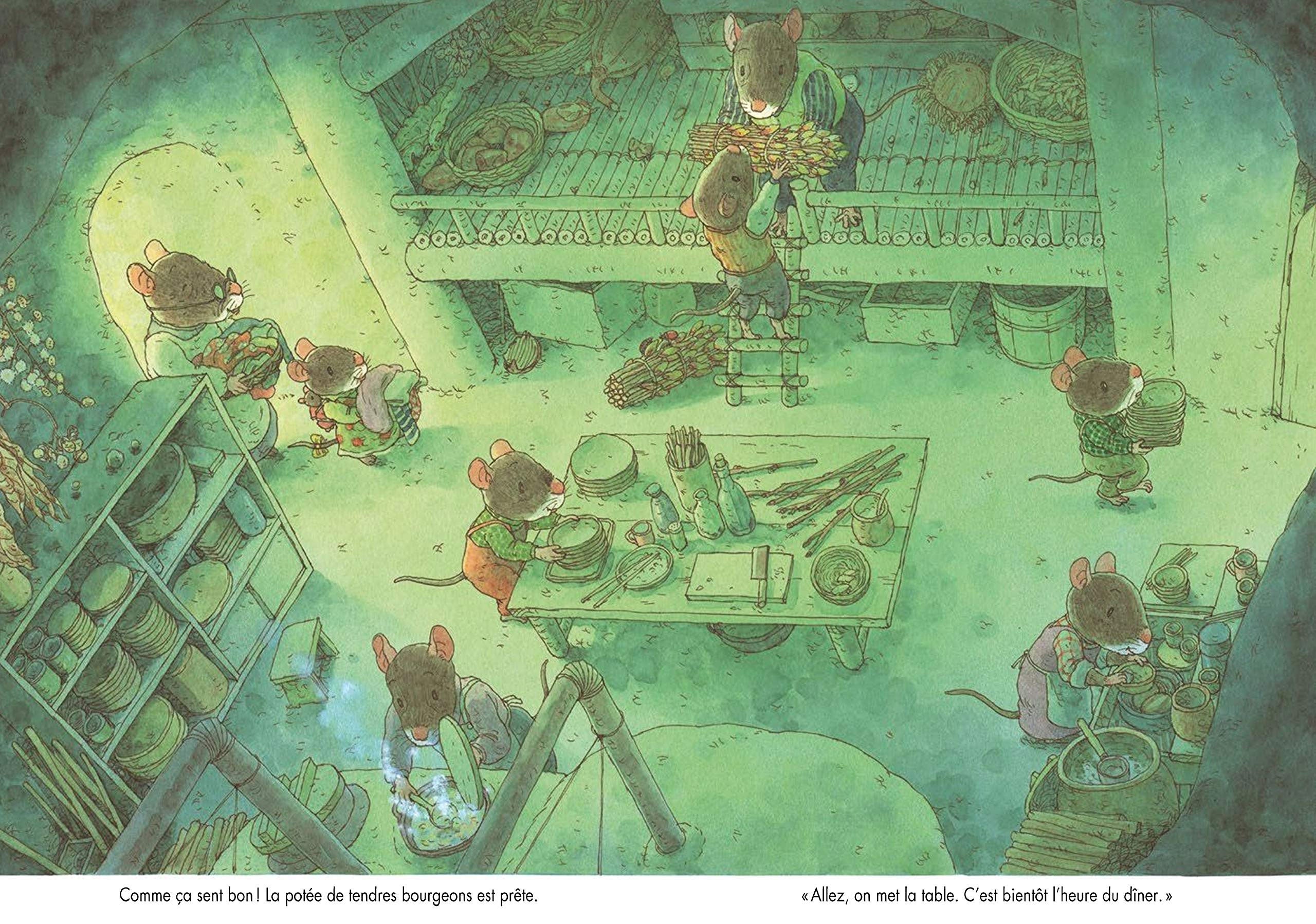 La famille souris se couche - Livre enfant sur le coucher et la nuit Livres Servidis