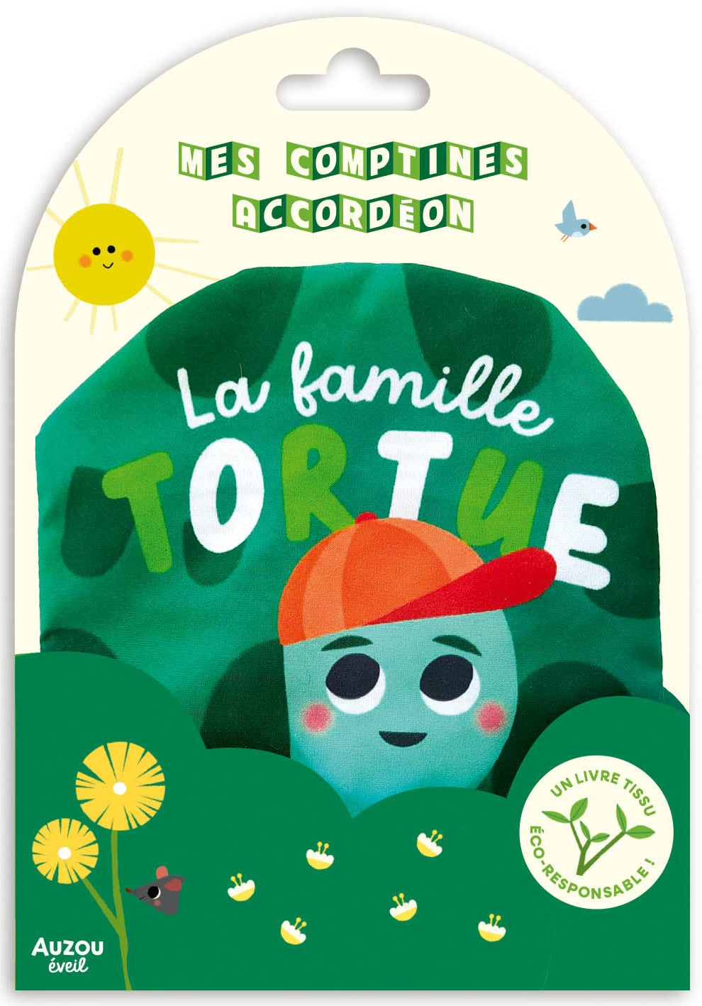 La famille tortue - livre tissu Livres La family shop