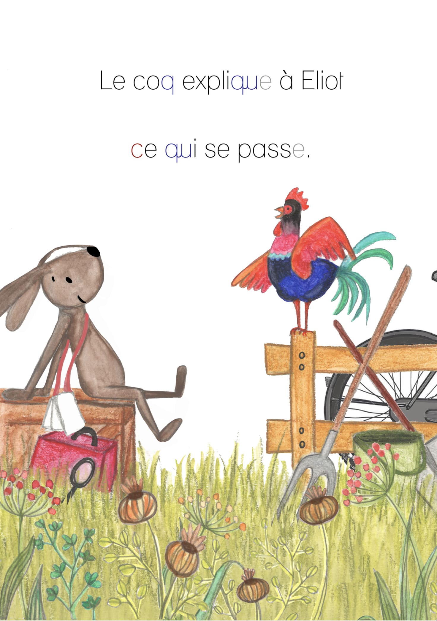 Petit Détective : Panique à la ferme - N2: 3P - Les QU Livres OLF