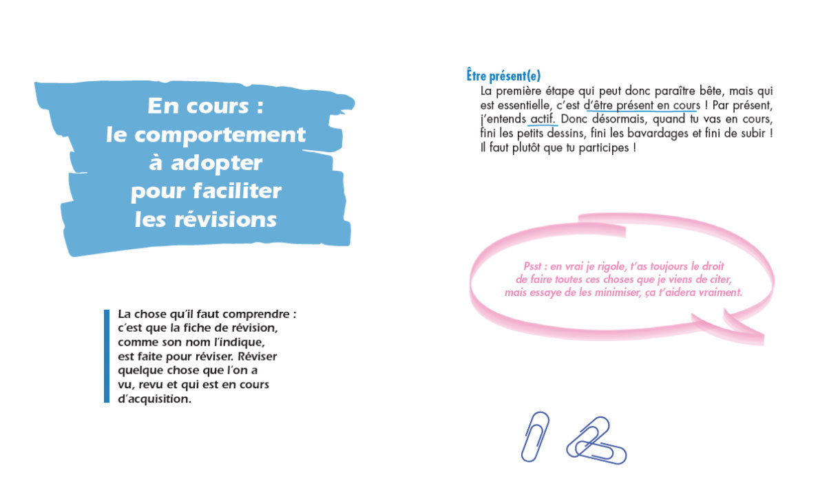 Tests, ECR et examens: Crée des fiches de révision Appuis scolaires olf