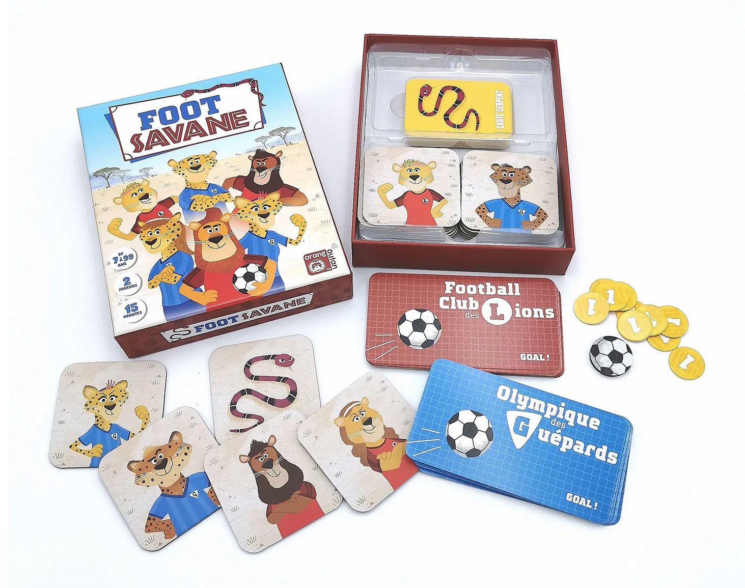 Cartes et stratégie: foot savane - 7 ans Jeux & loisirs créatifs La family shop