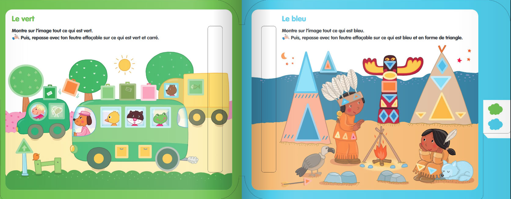 Mes premières formes et couleurs : j'écris, j'efface, j'apprends ! Cahiers de jeux OLF