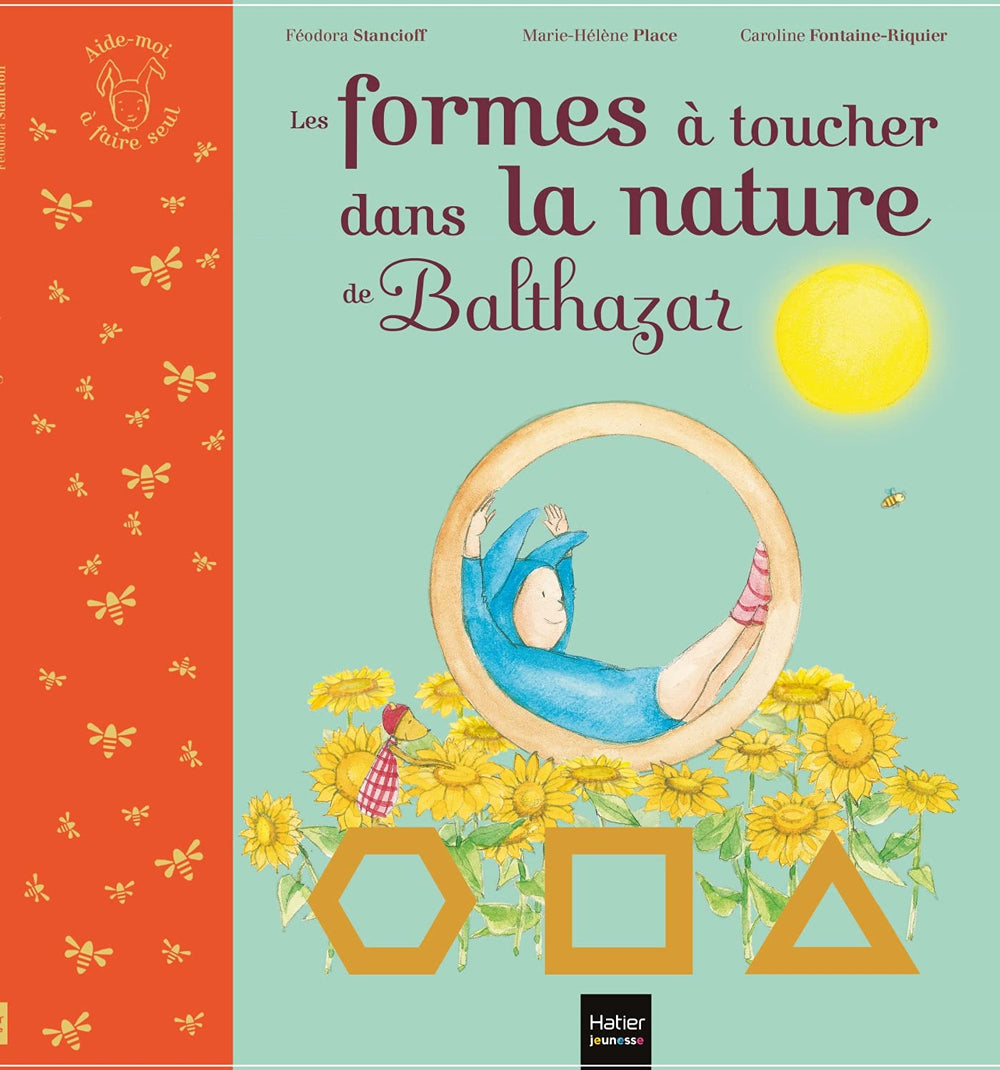 Les formes à toucher dans la nature de Balthazar - Pédagogie Montessori Montessori & Steiner OLF