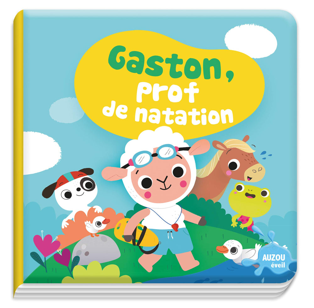 Livre de bain: Gaston, prof de natation - livre-bain avec un jouet Jeux & loisirs créatifs La family shop