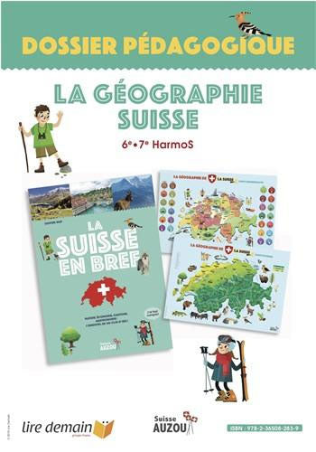 La Suisse en bref - Geographie de la suisse - Dossier pédagogique, lecture suivie 6-8h Livres La family shop