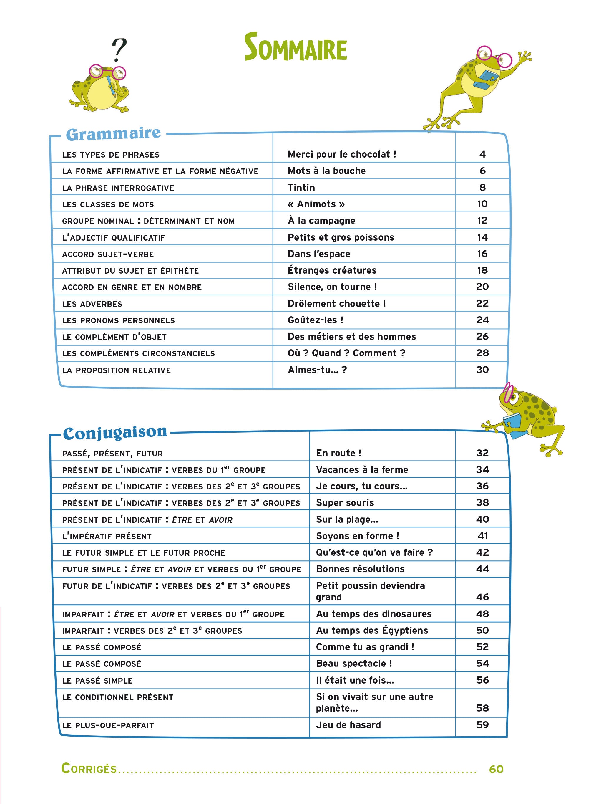 Cahier de jeux : des jeux pour être bon en grammaire et conjugaison - 9-11 ans - 6-8eme harmos Cahiers de jeux La family shop