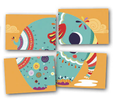 Mon premier jeu de grozanimaux: complète de très gros animaux - Dès 3 ans Jeux & loisirs créatifs La family shop