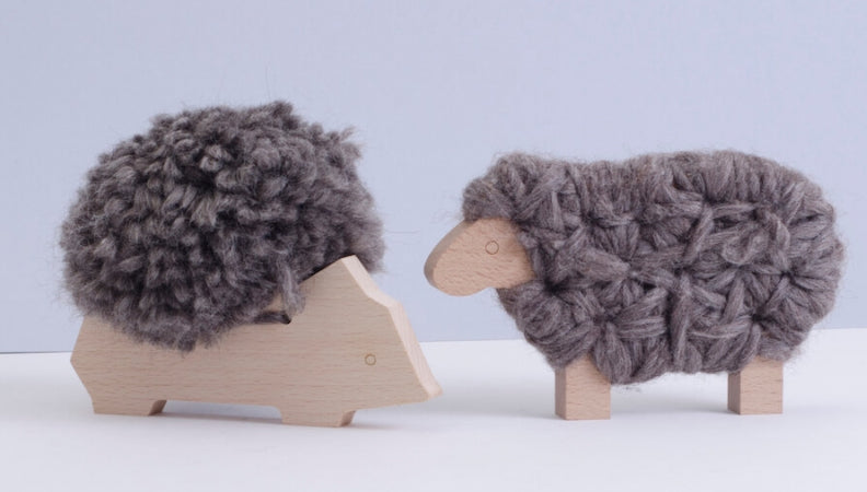 Hary le hérisson marron Jeux & loisirs créatifs La family shop