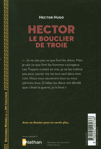 Hector, le bouclier de Troie - Histoires noires de la mythologie Livres La family shop