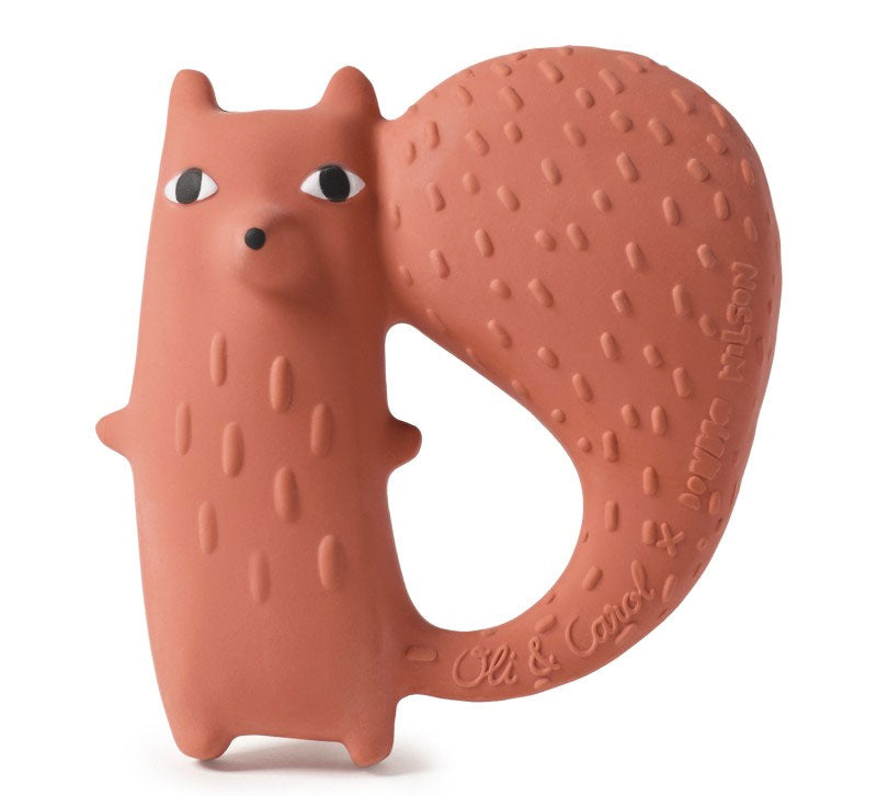 Jeu dentition pour bébé en forme d'écureuil : faire ses dents, mâchouiller Jeux & loisirs créatifs La family shop