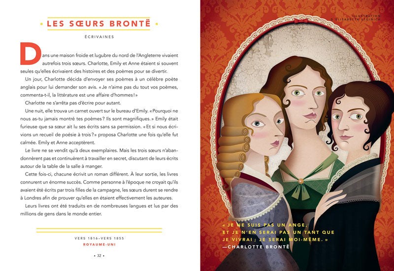 Histoires du soir pour filles rebelles Livres La family shop