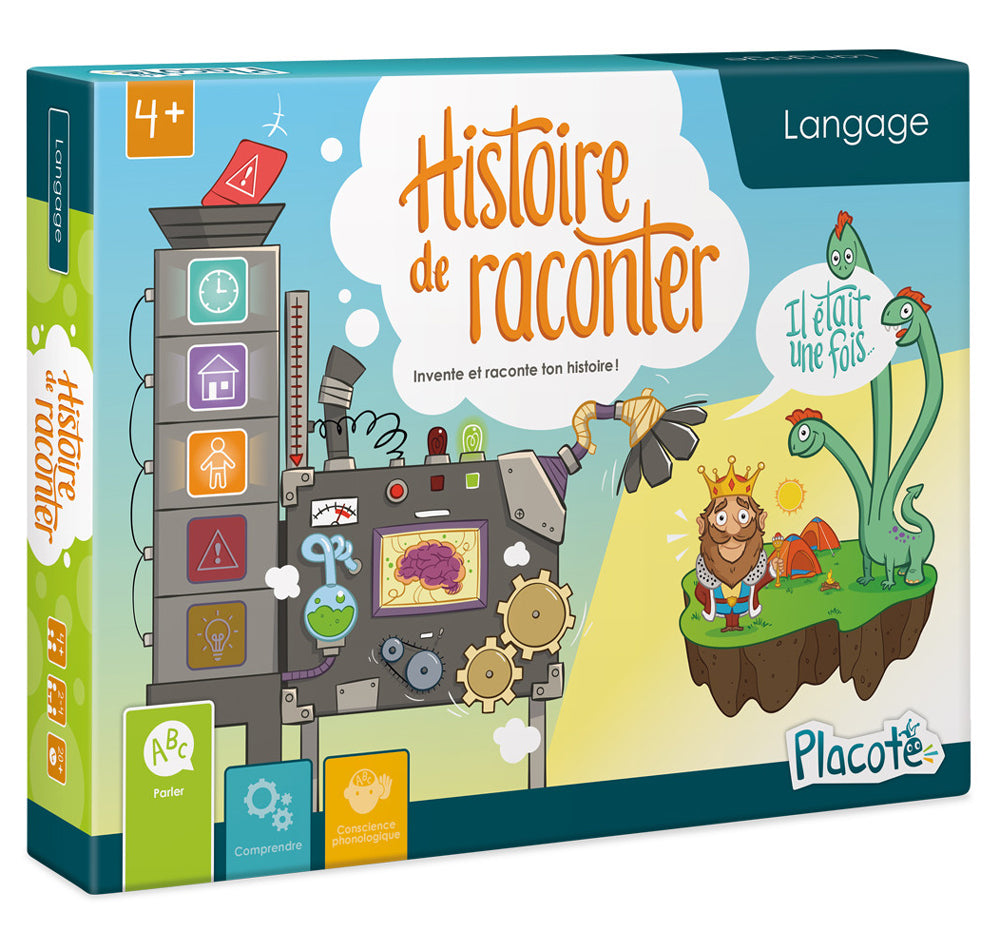 Histoire de raconter - jeu éducatif - 4-9 ans Jeux & loisirs créatifs Servidis