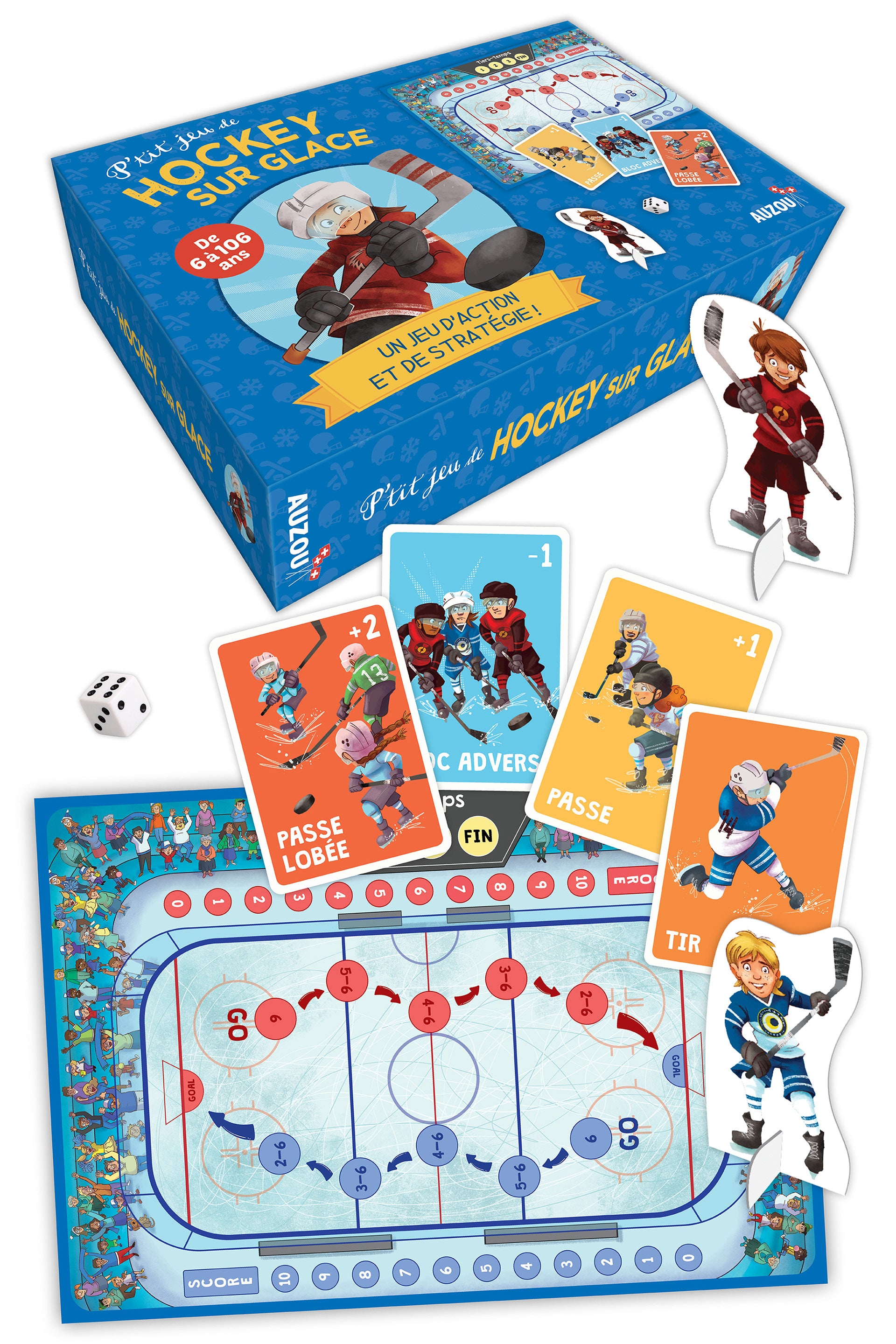 P'tit jeu de hockey sur glace Jeux & loisirs créatifs Lafamilyshop
