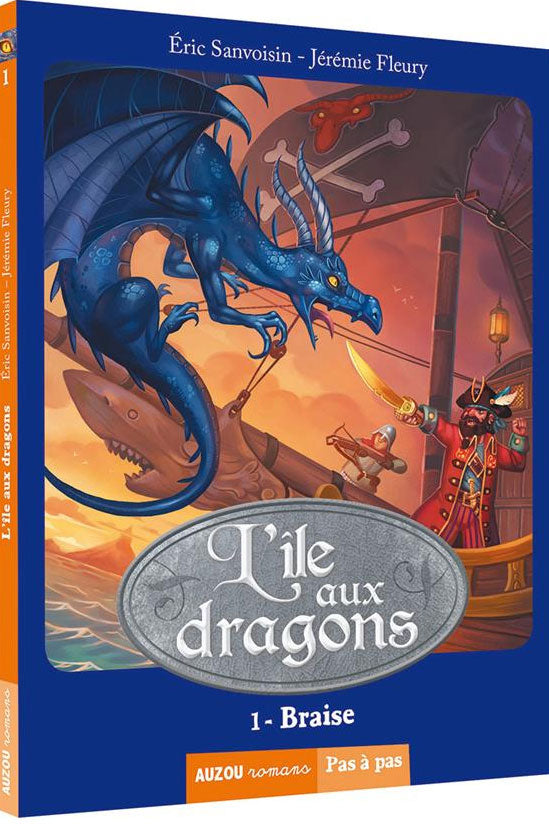 L'île aux dragons T1: braise Livres La family shop