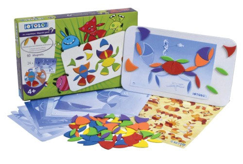 IOTOBO 4 - Maxi - 100 magnets - Dès 4 ans Jeux & loisirs créatifs servidis