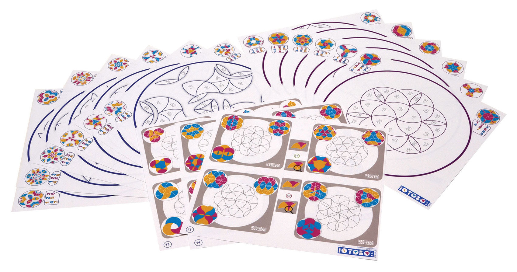 IOTOBO  - Mandalas - dès 4 ans Jeux & loisirs créatifs Servidis
