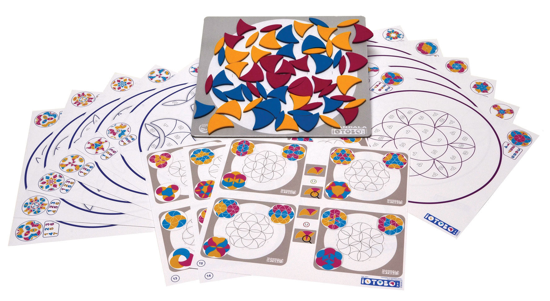 IOTOBO  - Mandalas - dès 4 ans Jeux & loisirs créatifs Servidis