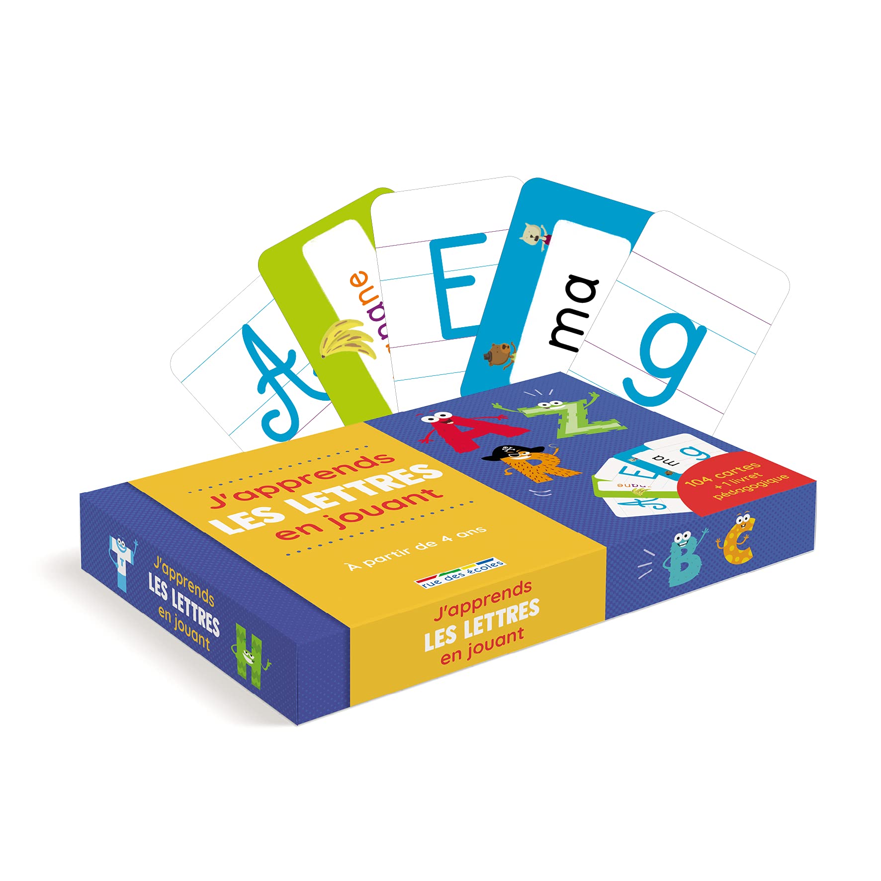 j'apprends les lettres - dès 4 ans Jeux & loisirs créatifs La Family Shop