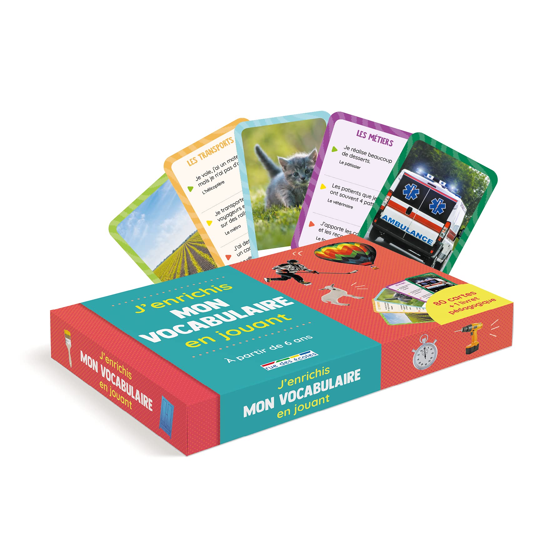 J'enrichis mon vocabulaire - dès 6 ans Jeux & loisirs créatifs La Family Shop