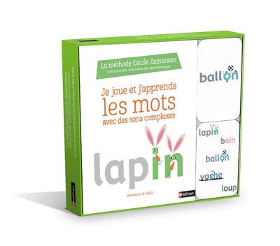 Je joue et j'apprends les mots avec des sons complexes - Coffret jeux Jeux & loisirs créatifs OLF
