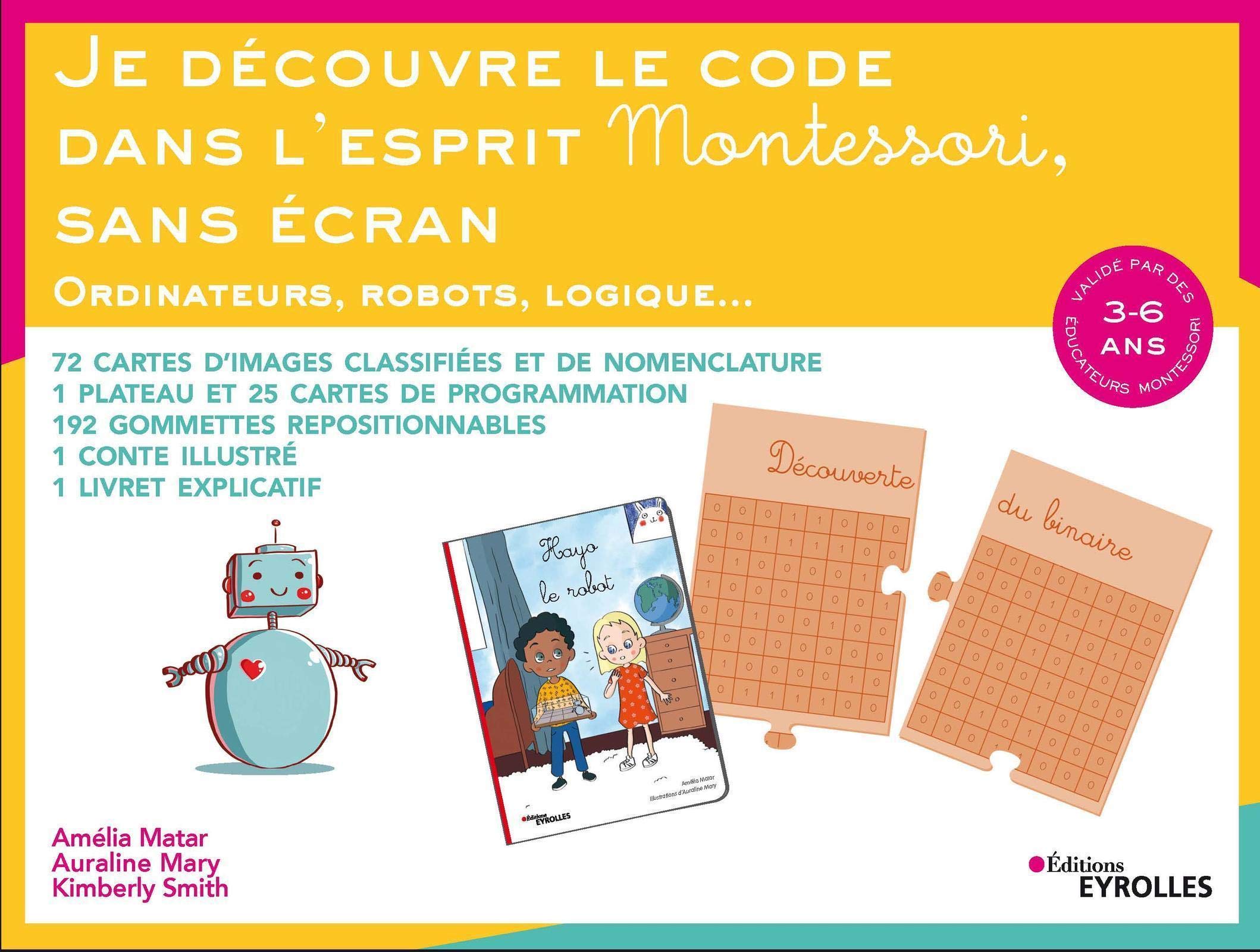 Je découvre le code dans l'esprit Montessori, sans écran Montessori & Steiner La Family Shop
