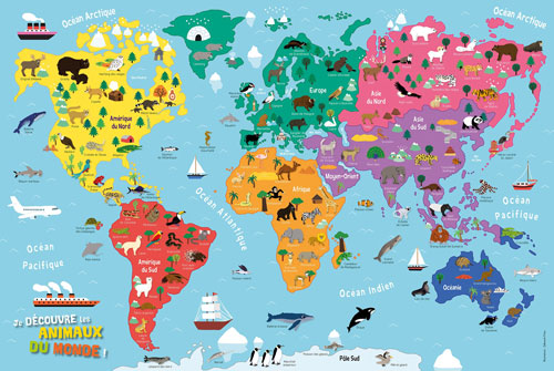 Coffret des animaux du monde - 5 ans Jeux & loisirs créatifs La family shop