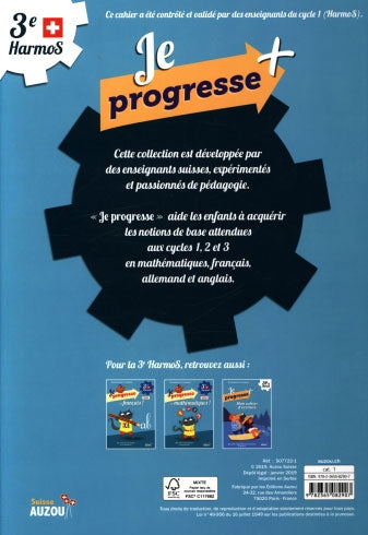 3ème Harmos - Je progresse en calcul mental Appuis scolaires La family shop