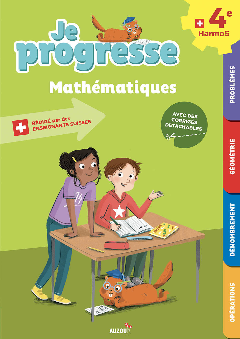 4ème HarmoS - 4H - Je progresse en maths Appuis scolaires La family shop