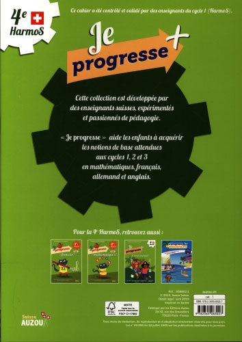 4ème HarmoS - 4P- Mon cahier d'écriture : les lettres majuscules Appuis scolaires La family shop