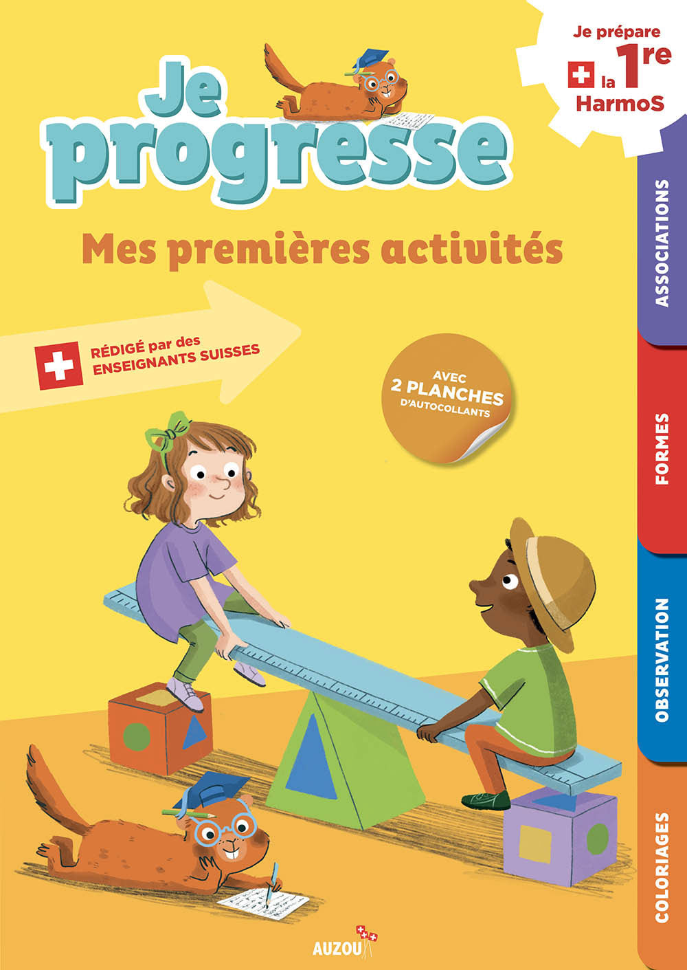 Mes premières activités - J'entre en 1ère HarmoS - Cahier Je Progresse Appuis scolaires La family shop