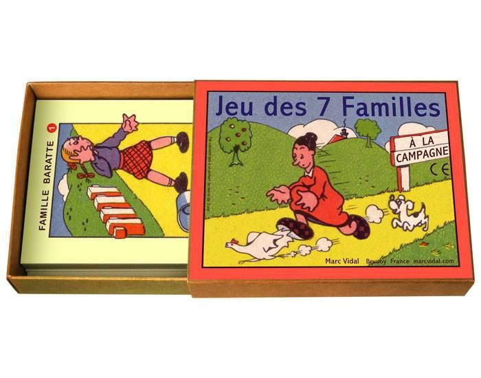 Jeu des 7 familles : à la campagne Jeux & loisirs créatifs La family shop