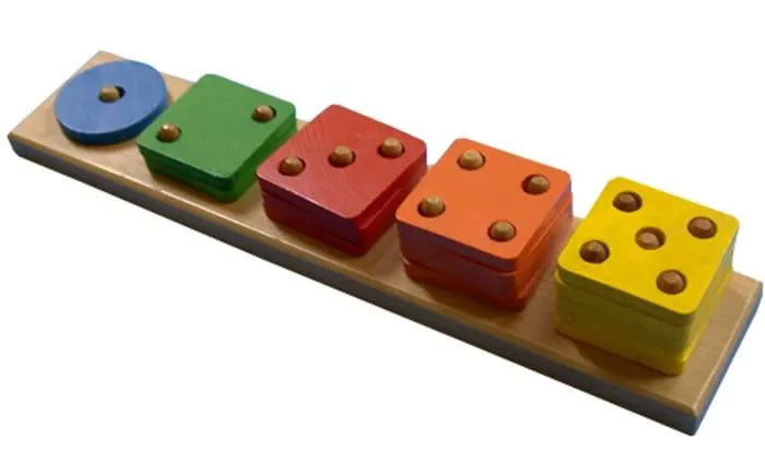 Jeu en bois à encastrer dès 18 mois - Count-Up Jeux & loisirs créatifs La Family Shop