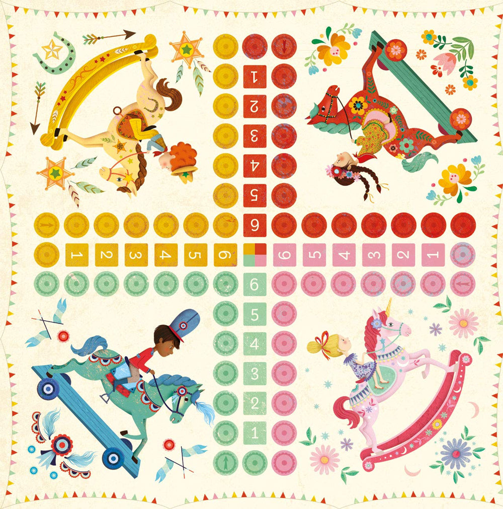 Jeu des petits chevaux Jeux & loisirs créatifs La family shop