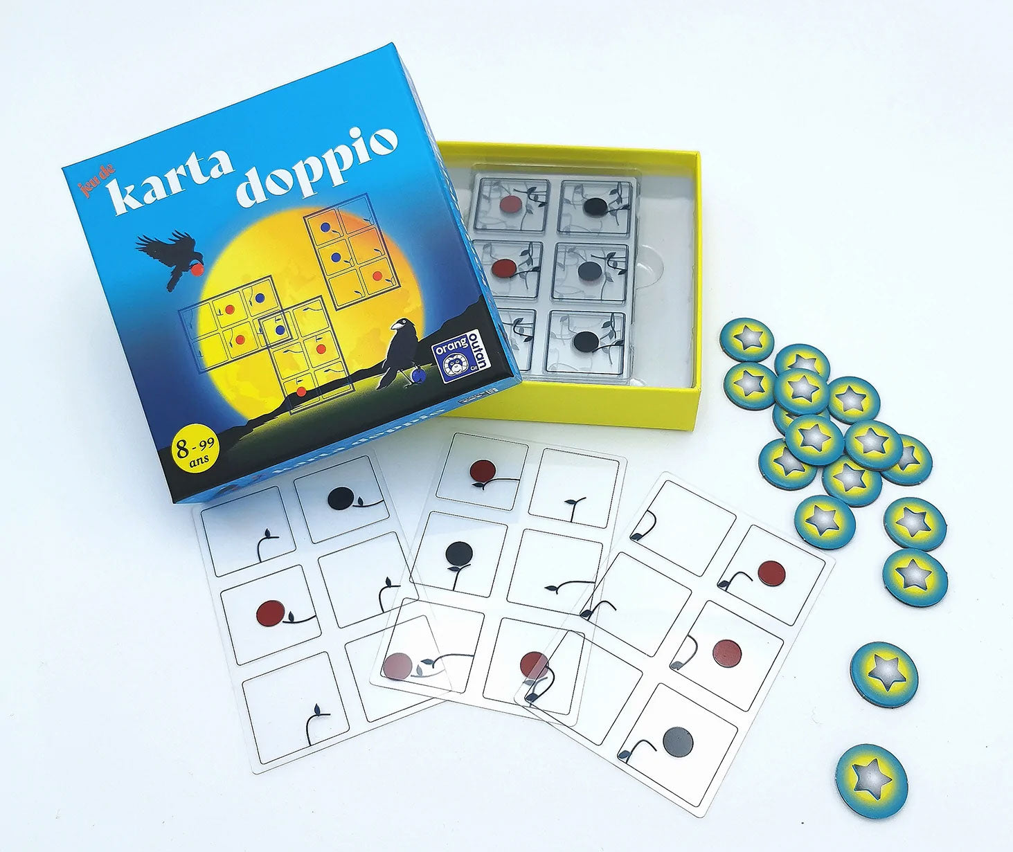 Cartes, concentration et stratégie: Karta Doppio - 8 ans Jeux & loisirs créatifs La family shop