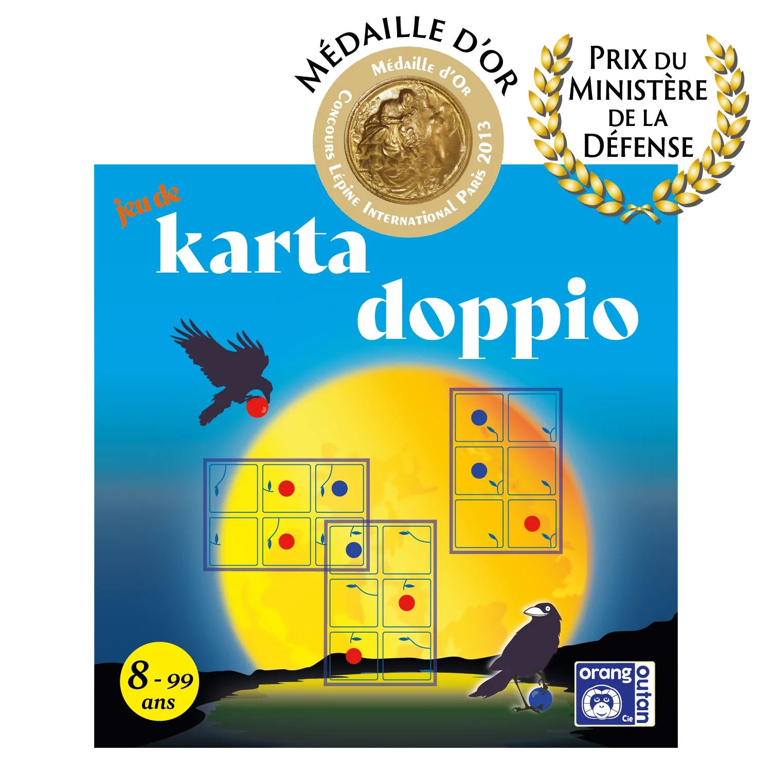 Cartes, concentration et stratégie: Karta Doppio - 8 ans Jeux & loisirs créatifs La family shop