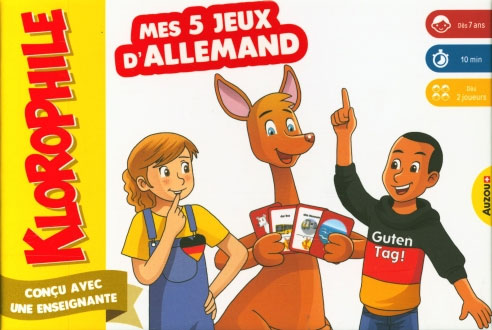 Mes 5 jeux d'allemand avec Klorophile - Jeu de cartes en allemand Jeux & loisirs créatifs La family shop