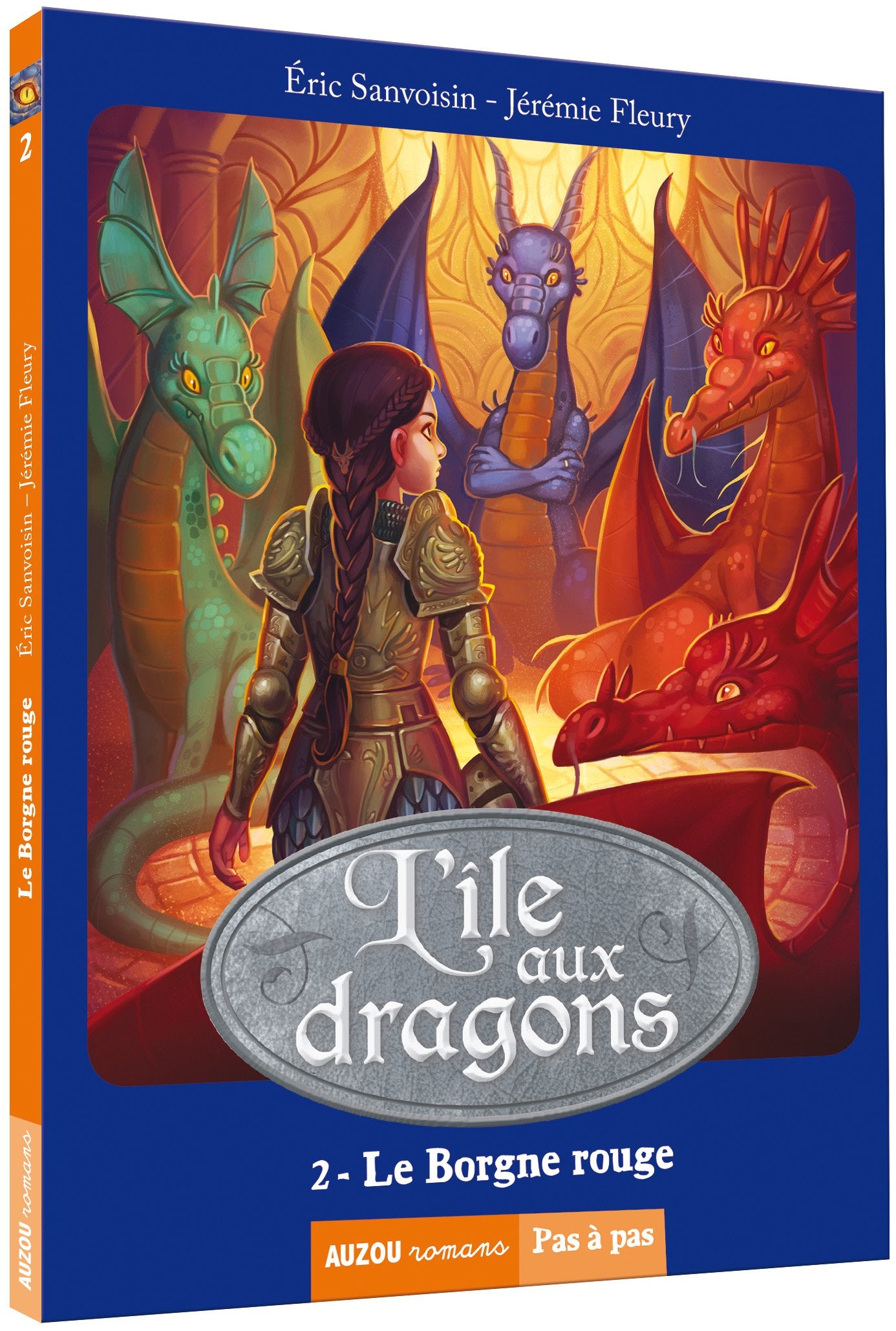 L'île aux dragons T2: le borgne rouge Livres La family shop