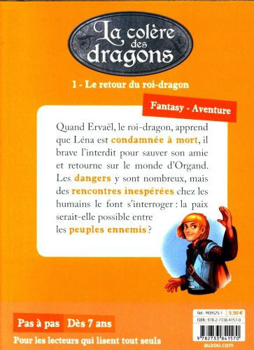 La colère des dragons T1: le retour du Roi-Dragon Livres La family shop